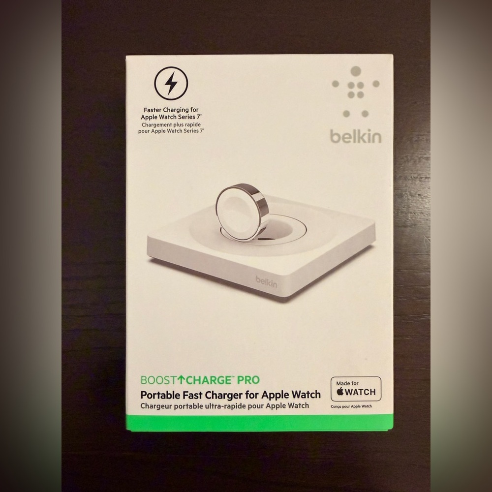 Belkin Boost Charge Pro Portable Fast Charger for Apple Watch BRAND NEW